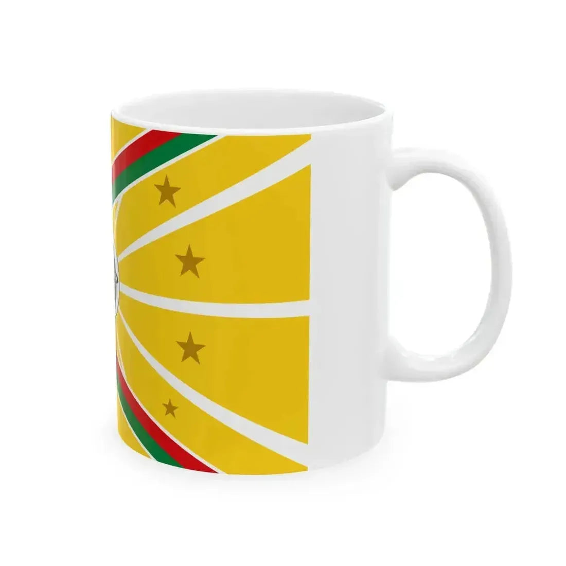 Flag of La Concordia (Ecuador) White Coffee Mug - Go Mug Yourself