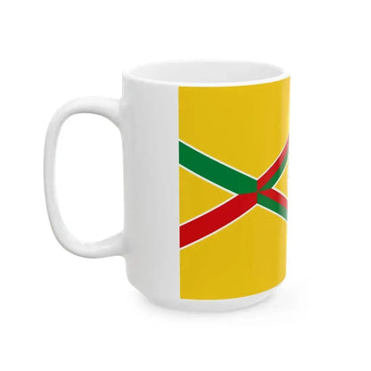 Flag of La Concordia (Ecuador) White Coffee Mug - Go Mug Yourself