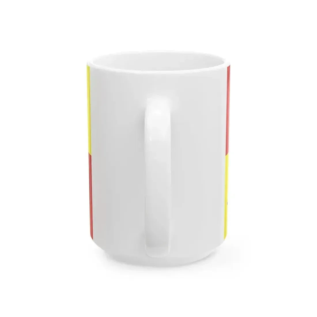Flag of La Forest-Landerneau (France) White Coffee Mug - Go Mug Yourself