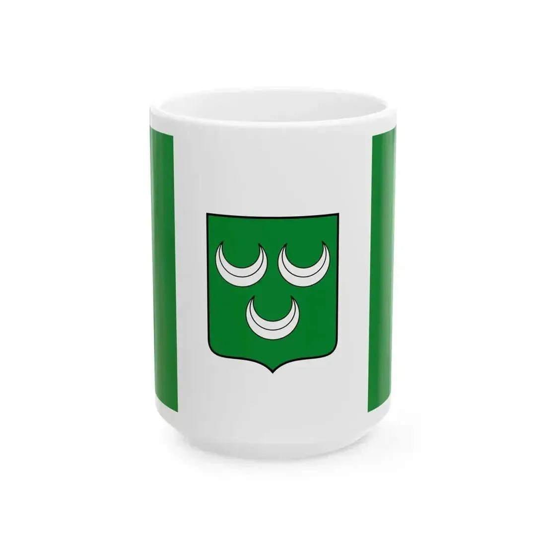 Flag of La Hulpe (Belgium) White Coffee Mug 15oz - Go Mug Yourself