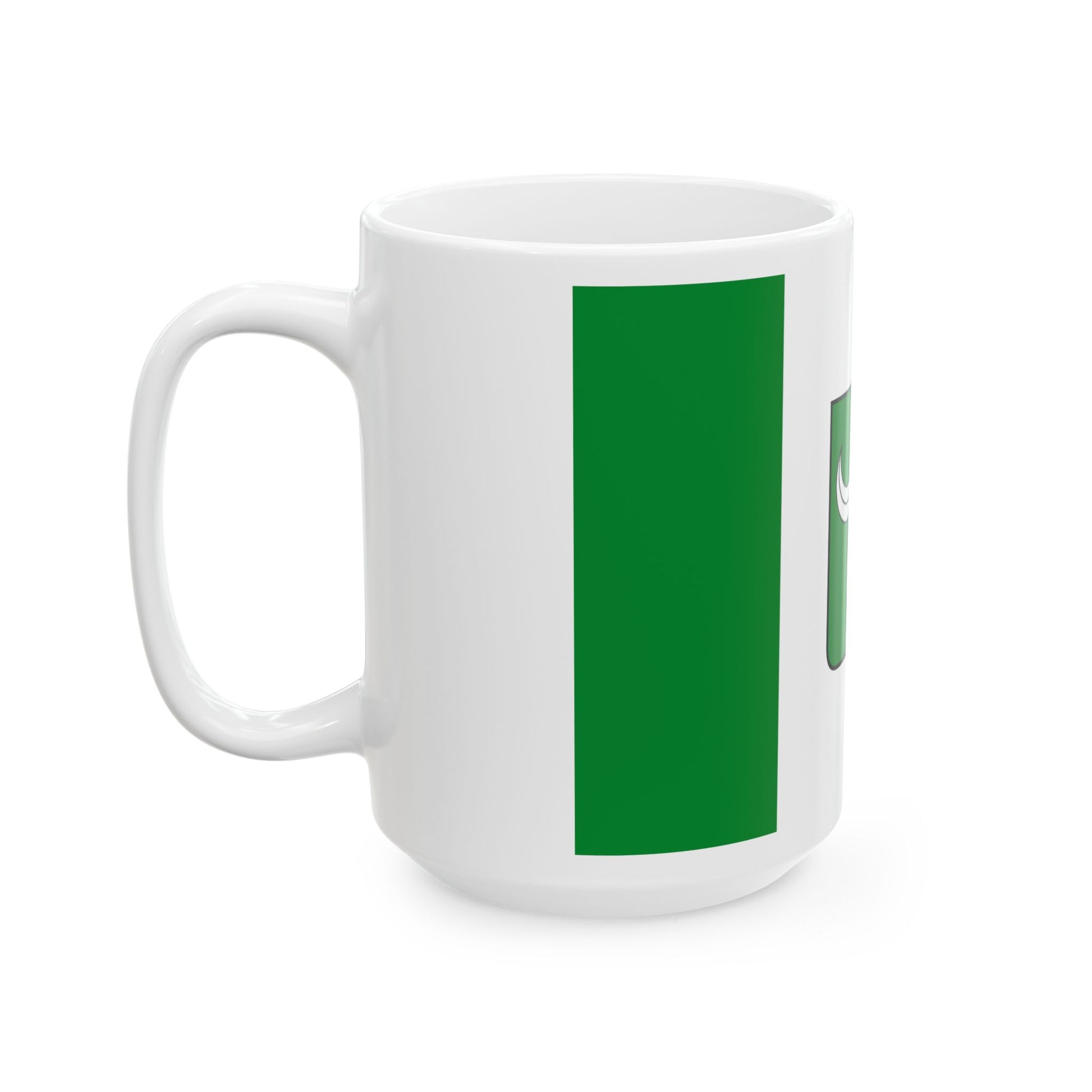 Flag of La Hulpe (Belgium) White Coffee Mug-Go Mug Yourself