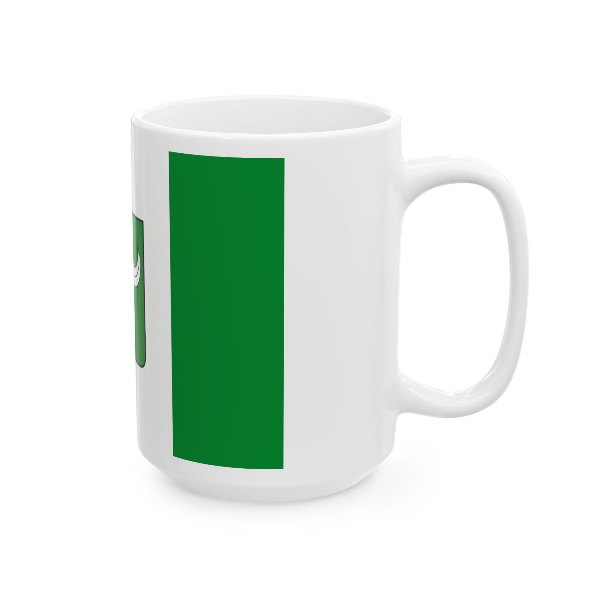 Flag of La Hulpe (Belgium) White Coffee Mug-Go Mug Yourself