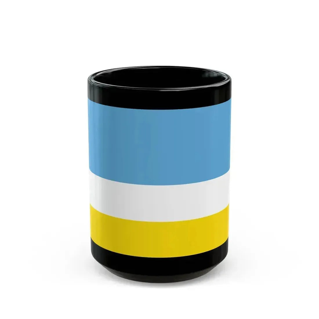 Flag of La Libertad Ecuador - Black Coffee Mug 15oz - Go Mug Yourself