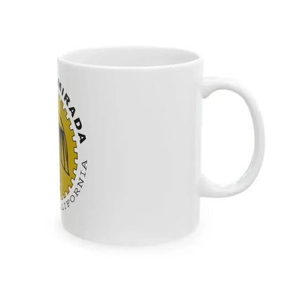 Flag of La Mirada California (United States) White Coffee Mug - Go Mug Yourself