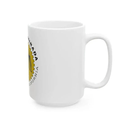 Flag of La Mirada California (United States) White Coffee Mug - Go Mug Yourself