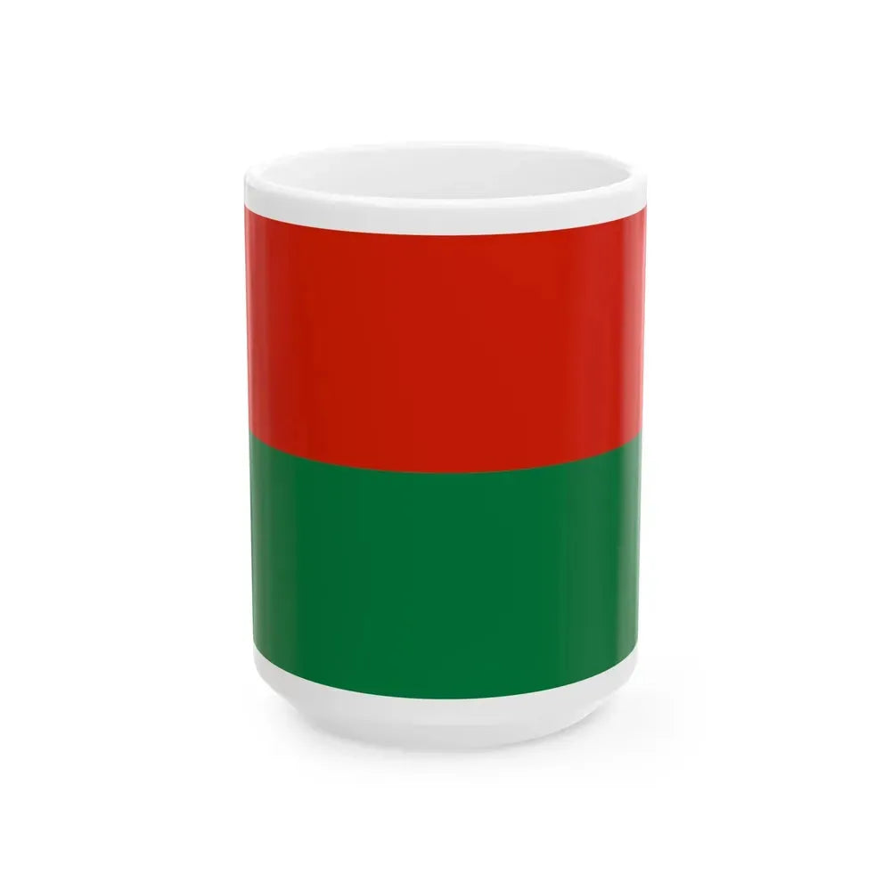 Flag of La paz (Bolivia) White Coffee Mug 15oz - Go Mug Yourself