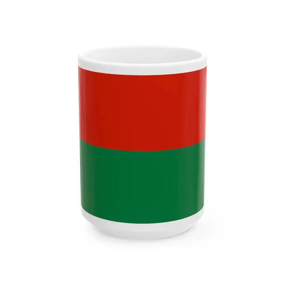 Flag of La paz (Bolivia) White Coffee Mug 15oz - Go Mug Yourself