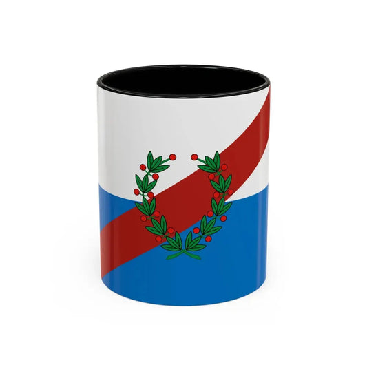 Flag of La Rioja Province Argentina - Accent Coffee Mug 11oz Black - Go Mug Yourself