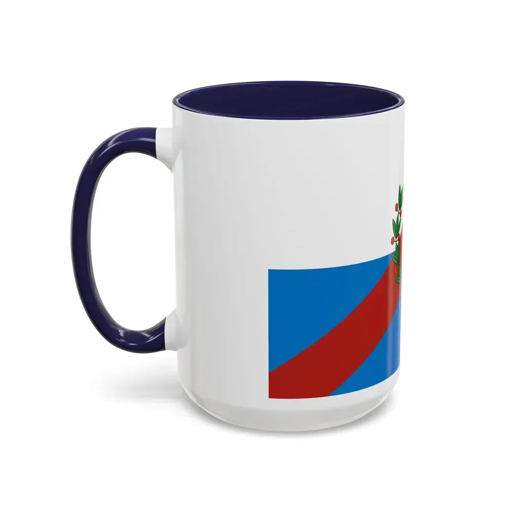 Flag of La Rioja Province Argentina - Accent Coffee Mug - Go Mug Yourself