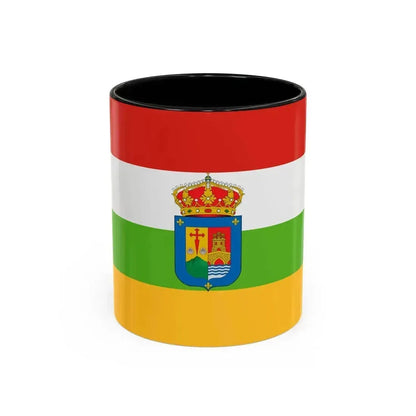 Flag of La Rioja Spain - Accent Coffee Mug 11oz Black - Go Mug Yourself