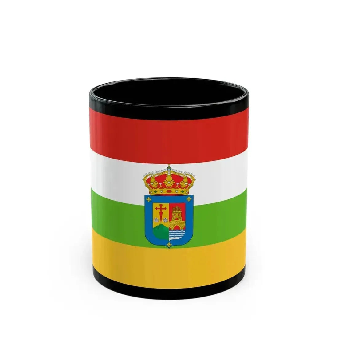 Flag of La Rioja Spain - Black Coffee Mug 11oz - Go Mug Yourself
