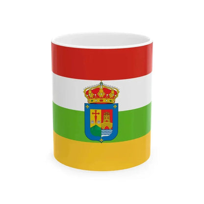 Flag of La Rioja Spain - White Coffee Mug 11oz - Go Mug Yourself