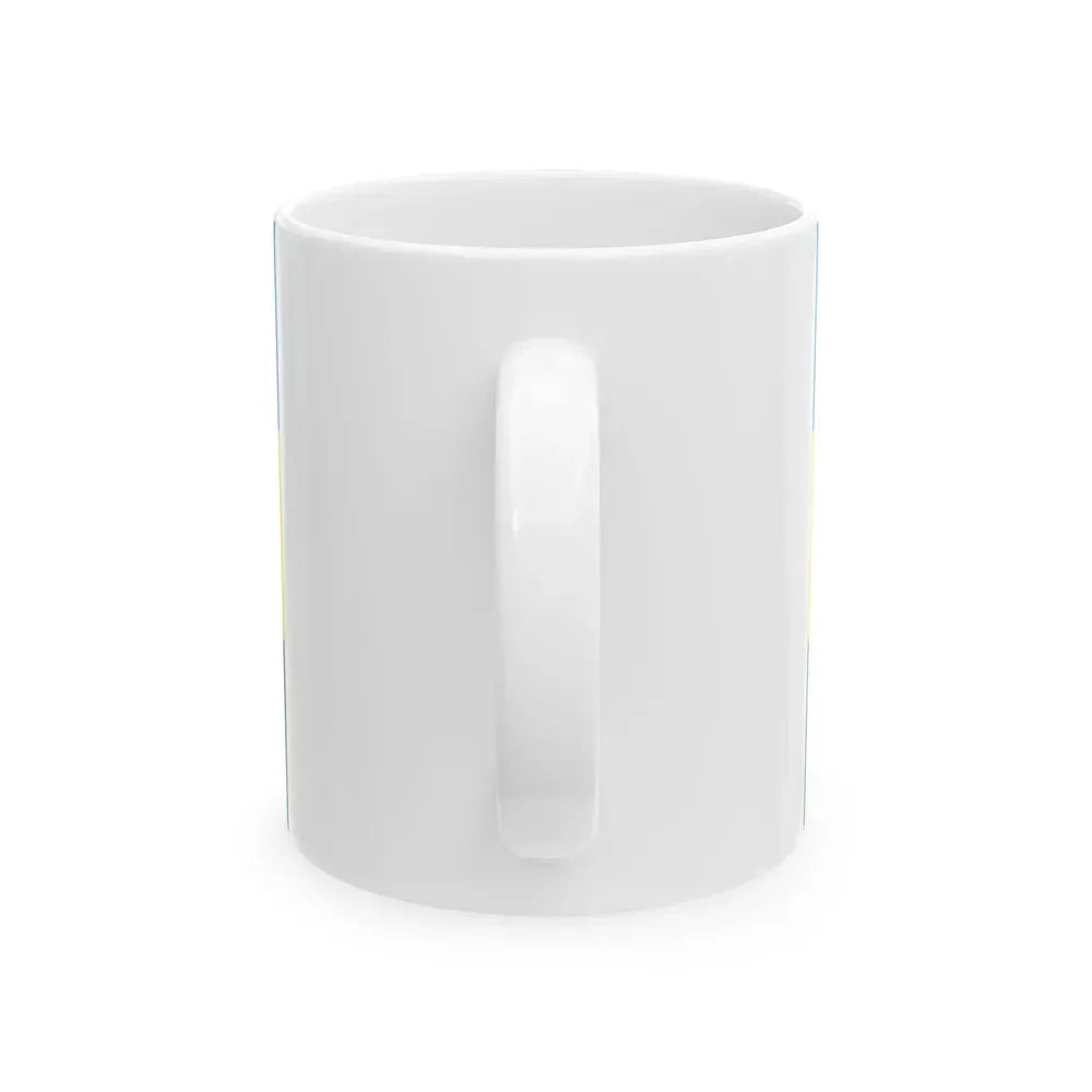Flag of La Rivera Bolivia (Bolivia) White Coffee Mug - Go Mug Yourself