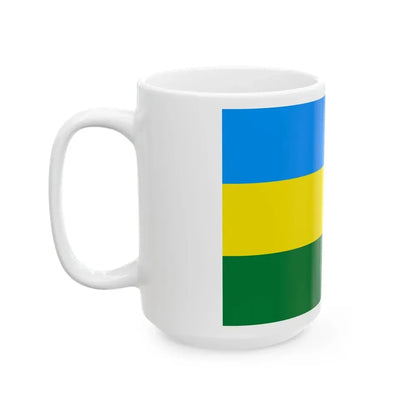 Flag of La Rivera Bolivia (Bolivia) White Coffee Mug - Go Mug Yourself