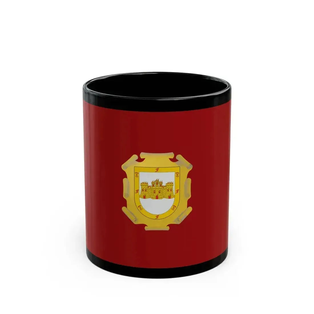 Flag of La Serena Chile - Black Coffee Mug 11oz - Go Mug Yourself