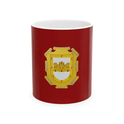Flag of La Serena Chile (Chile) White Coffee Mug 11oz - Go Mug Yourself