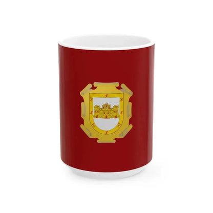 Flag of La Serena Chile (Chile) White Coffee Mug 15oz - Go Mug Yourself