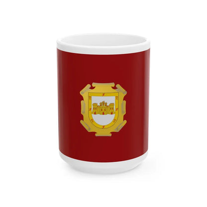 Flag of La Serena Chile - White Coffee Mug-15oz-Go Mug Yourself