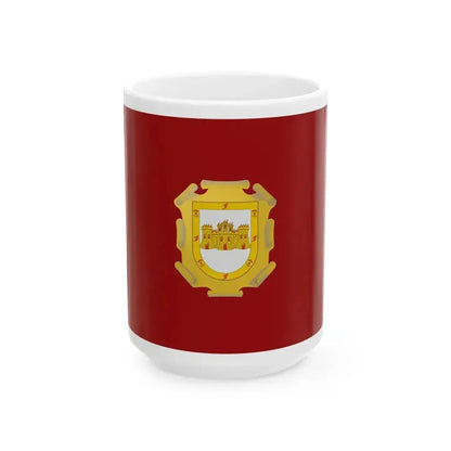 Flag of La Serena Chile - White Coffee Mug 15oz - Go Mug Yourself