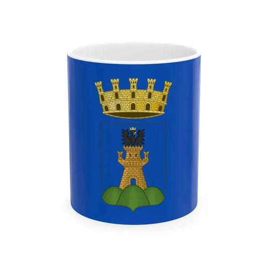 Flag of La Spezia (Italy) White Coffee Mug 11oz - Go Mug Yourself