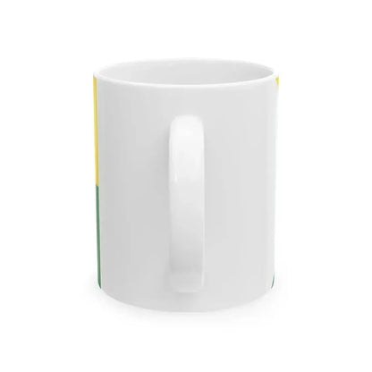 Flag of La Troncal (Ecuador) White Coffee Mug - Go Mug Yourself