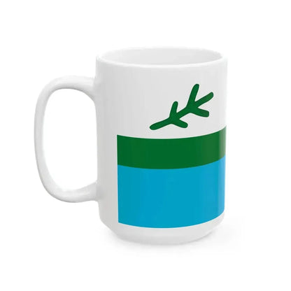 Flag of Labrador (Canada) White Coffee Mug - Go Mug Yourself