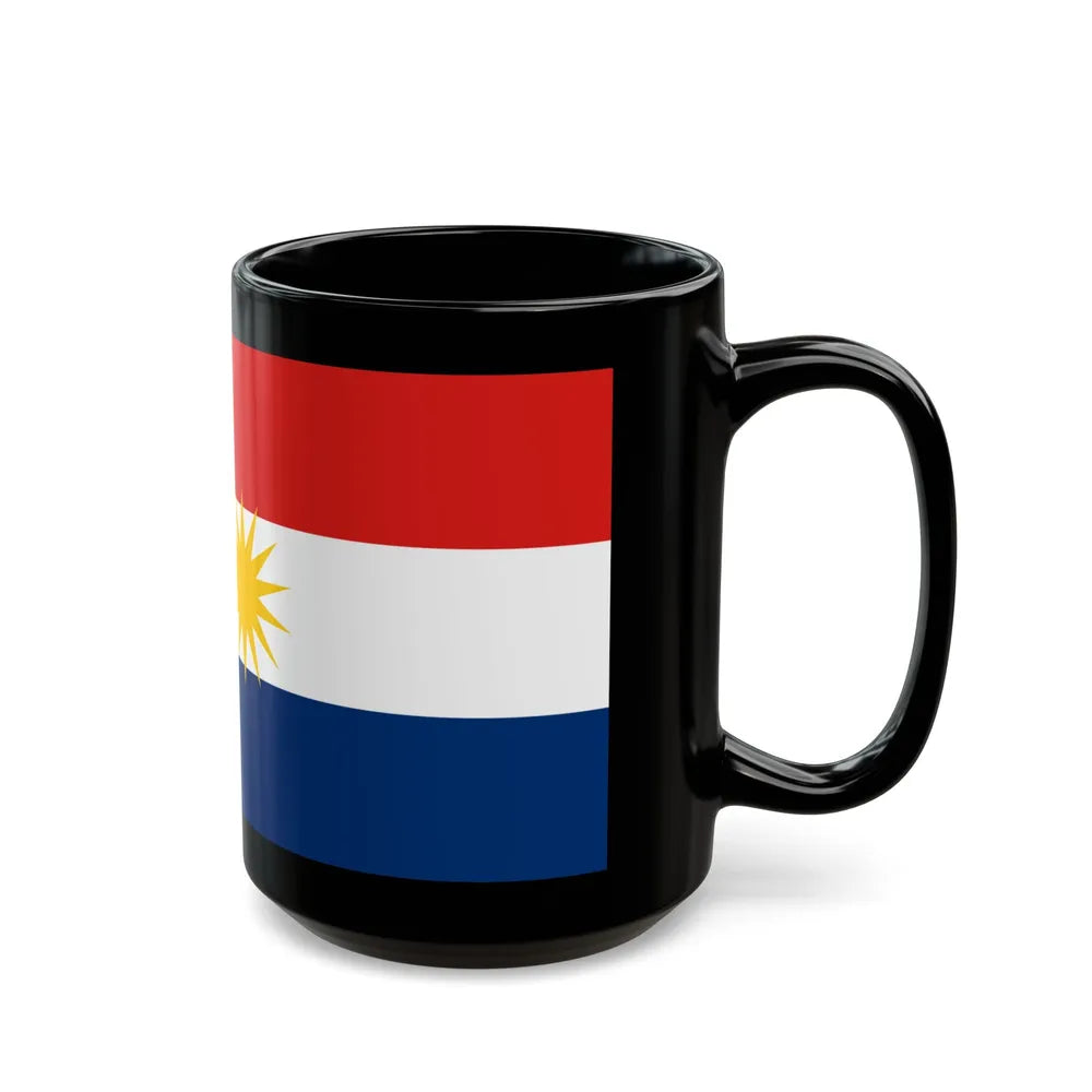 Flag of Labuan Malaysia - Black Coffee Mug-Go Mug Yourself