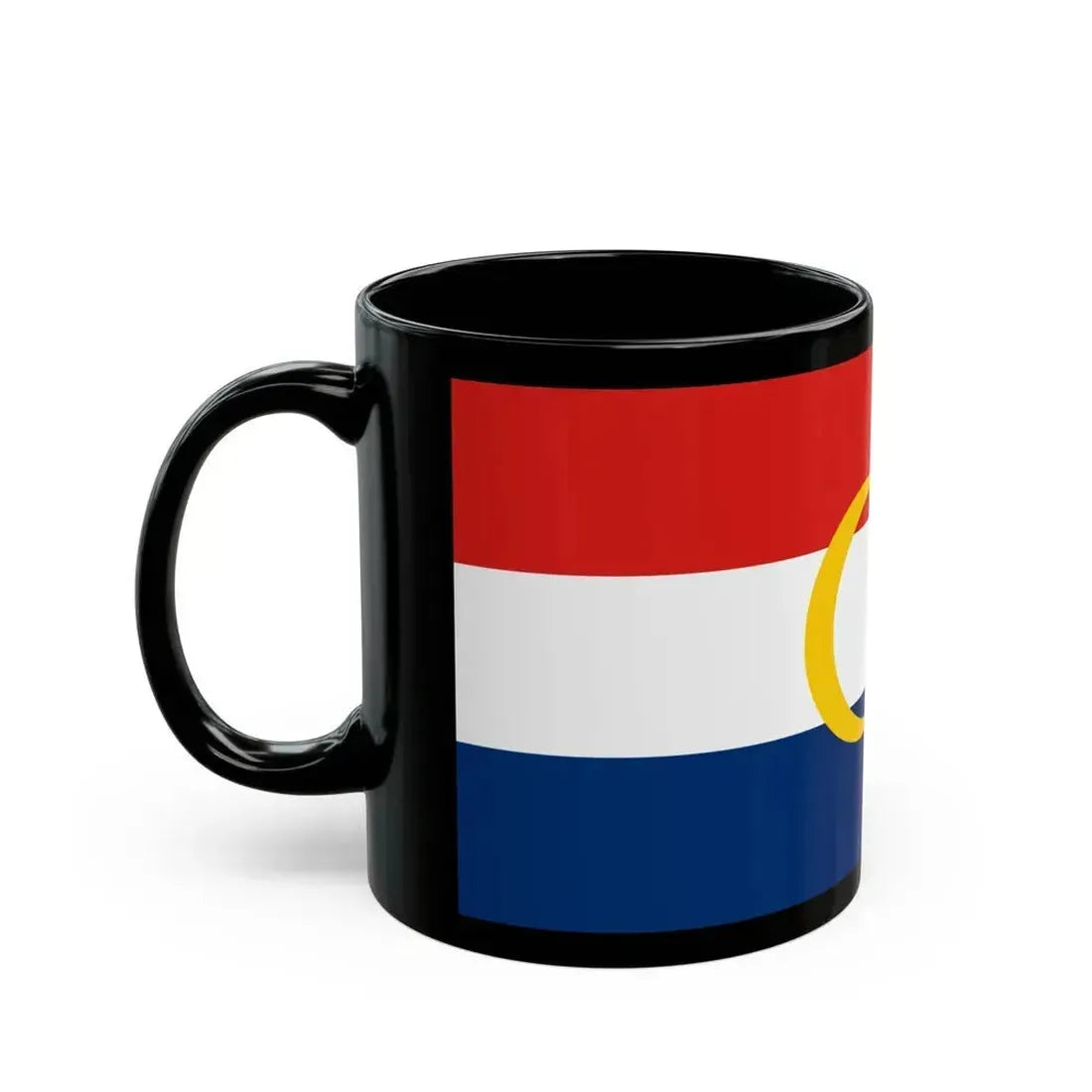 Flag of Labuan Malaysia - Black Coffee Mug - Go Mug Yourself