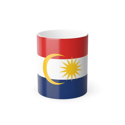 Flag of Labuan Malaysia - Color Changing Coffee Mug-11oz-Go Mug Yourself