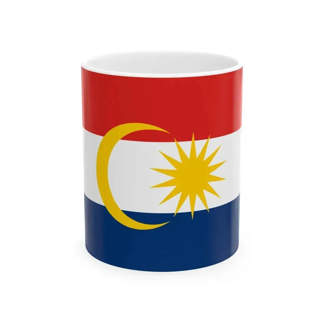 Flag of Labuan (Malaysia) White Coffee Mug 11oz - Go Mug Yourself