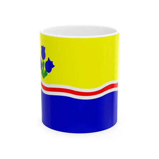 Flag of Lac-Saint-Jean (Canada) White Coffee Mug 11oz - Go Mug Yourself