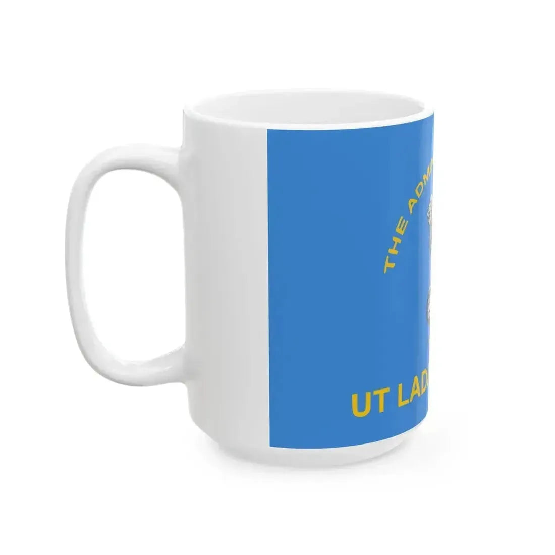 Flag of Ladakh India (India) White Coffee Mug - Go Mug Yourself