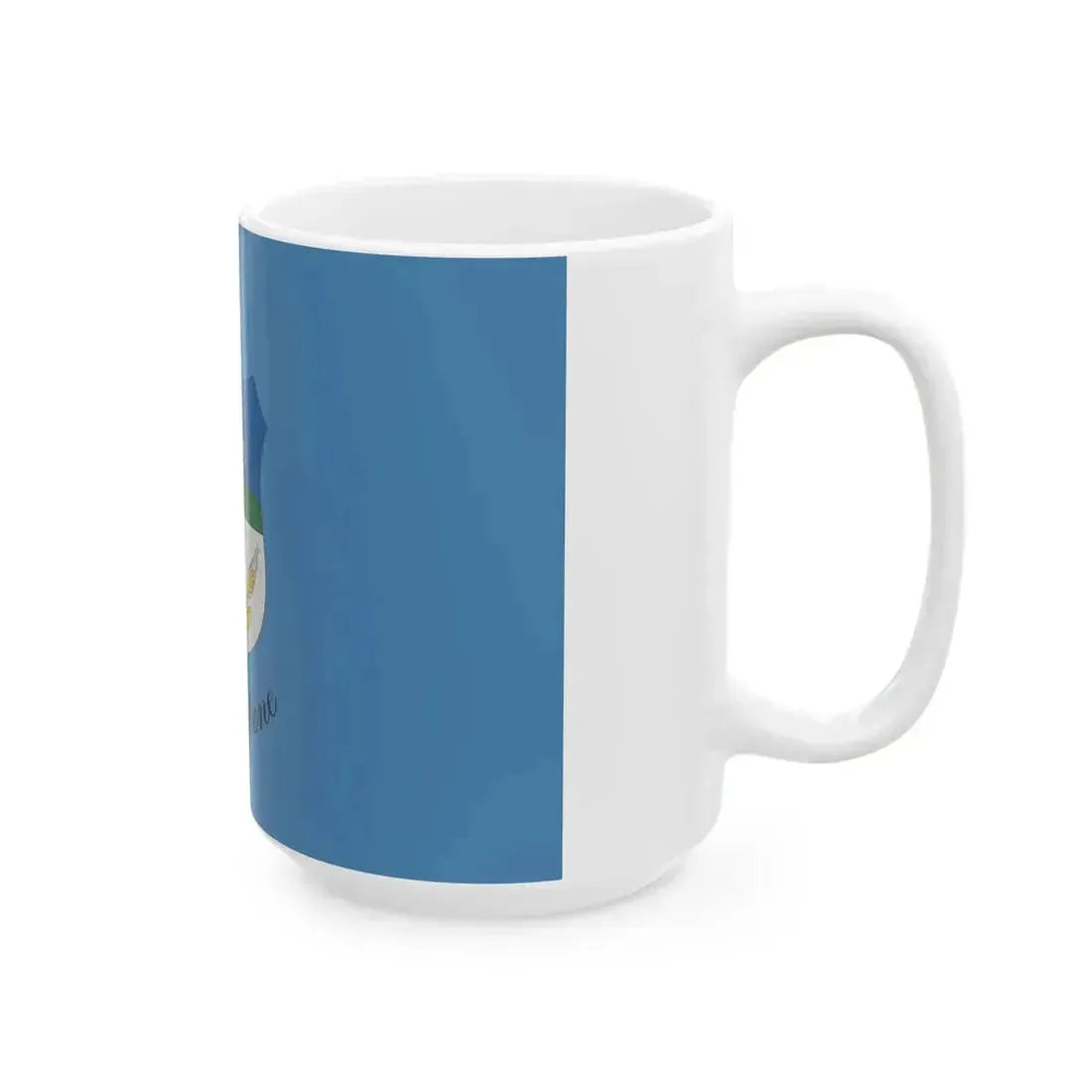 Flag of Ladanybene (Hungary) White Coffee Mug - Go Mug Yourself