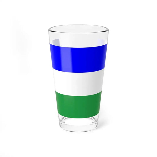 Flag of Ladinia (Italy) Pint Glass 16oz 16oz - Go Mug Yourself