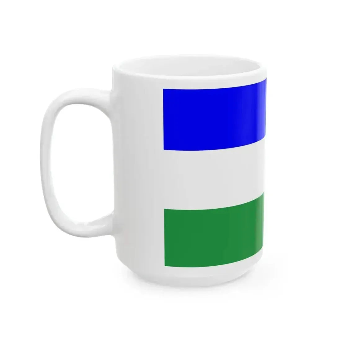 Flag of Ladinia (Italy) White Coffee Mug - Go Mug Yourself