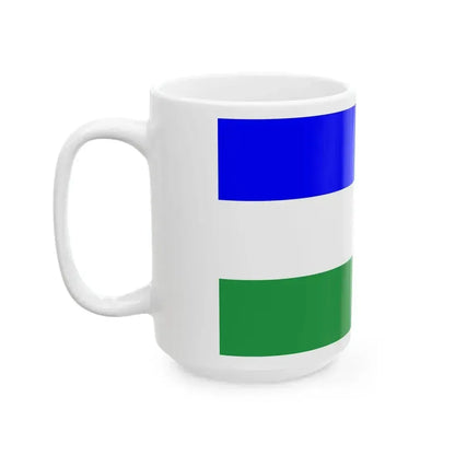 Flag of Ladinia (Italy) White Coffee Mug - Go Mug Yourself