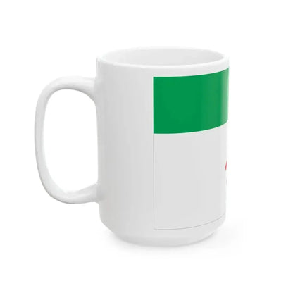Flag of Lagodekhi Municipality (Georgia) White Coffee Mug - Go Mug Yourself