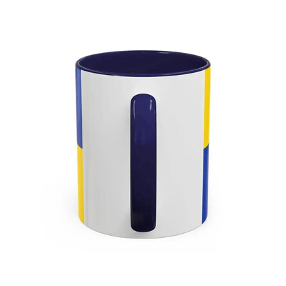 Flag of Lahn Dill Kreises Germany - Accent Coffee Mug - Go Mug Yourself