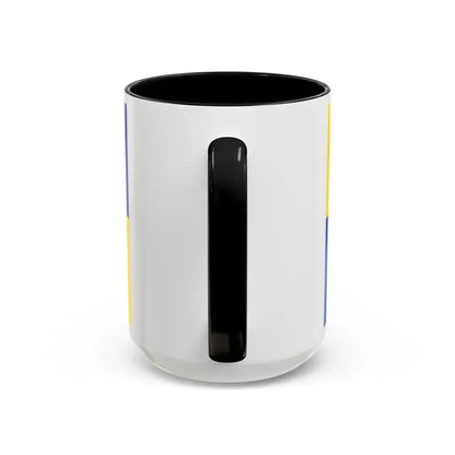 Flag of Lahn Dill Kreises Germany - Accent Coffee Mug - Go Mug Yourself