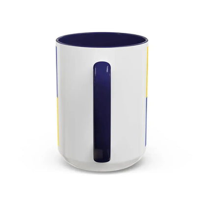 Flag of Lahn Dill Kreises Germany - Accent Coffee Mug - Go Mug Yourself