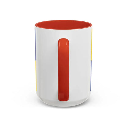 Flag of Lahn Dill Kreises Germany - Accent Coffee Mug - Go Mug Yourself