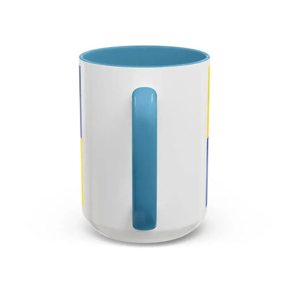 Flag of Lahn Dill Kreises Germany - Accent Coffee Mug - Go Mug Yourself