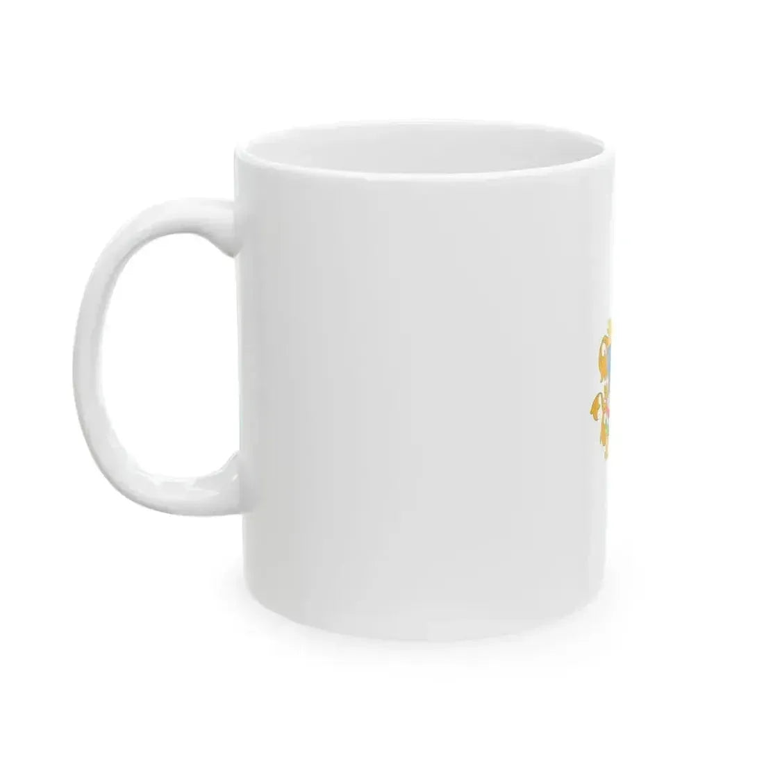 Flag of Lajoskomarom (Hungary) White Coffee Mug - Go Mug Yourself