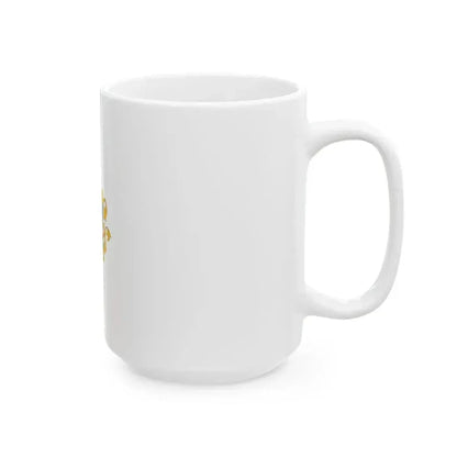 Flag of Lajoskomarom (Hungary) White Coffee Mug - Go Mug Yourself