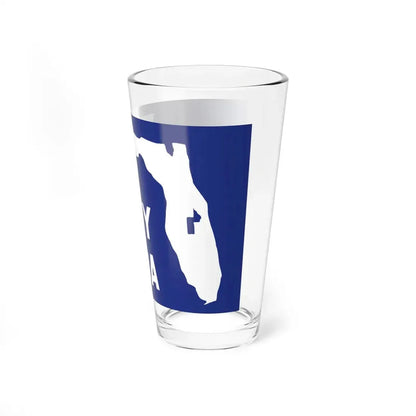 Flag of Lake County Florida (United States) Pint Glass 16oz - Go Mug Yourself