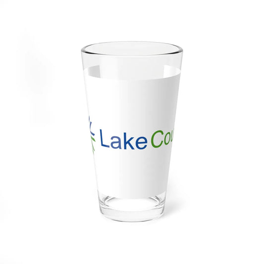 Flag of Lake County Illinois (United States) Pint Glass 16oz 16oz - Go Mug Yourself
