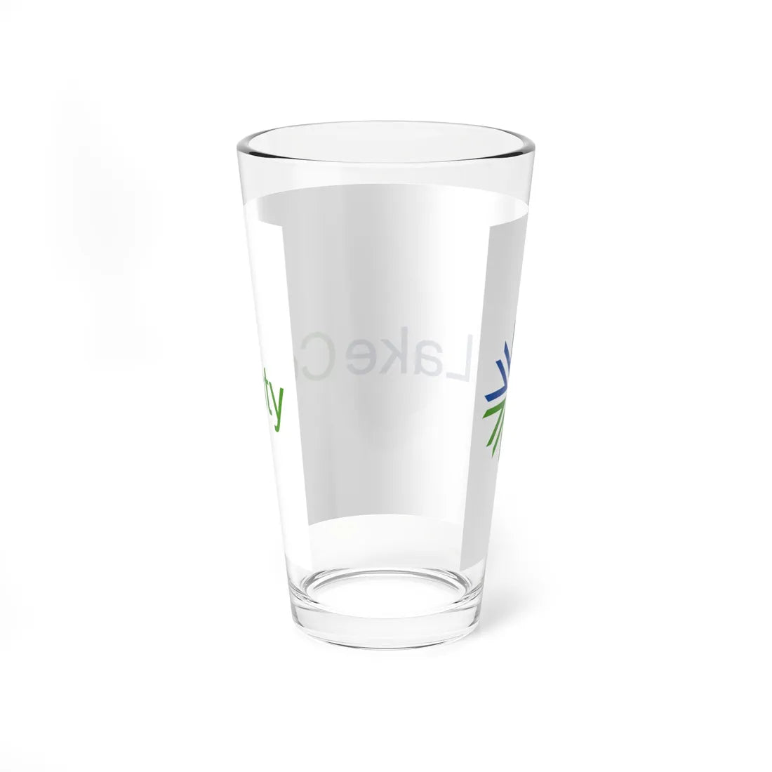 Flag of Lake County Illinois (United States) Pint Glass 16oz - Go Mug Yourself