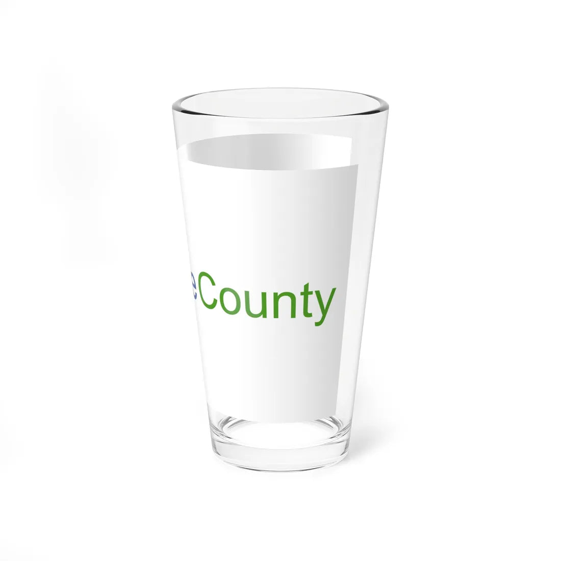 Flag of Lake County Illinois (United States) Pint Glass 16oz - Go Mug Yourself