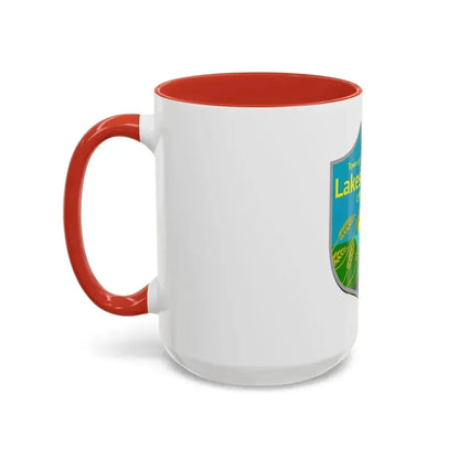 Flag of Lakeshore Ontario Canada - Accent Coffee Mug - Go Mug Yourself