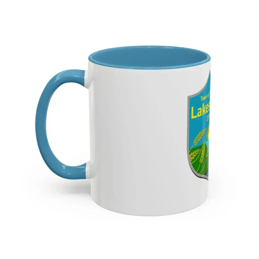 Flag of Lakeshore Ontario Canada - Accent Coffee Mug - Go Mug Yourself